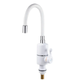 Проточный водонагреватель Zerix ELW06-F-WHITE 3,3 kW силиконовый излив, на мойку (ZX5857) - изображение 1