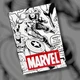 Блокнот А5 Марвел Marvel 50 листов в точечку - изображение 1