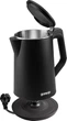 Электрочайник Gorenje K15DWBK, 1,5л, 2,200 Вт, корпус- нержав., Strix, матовый, черный - изображение 4