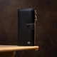 Кошелек-клатч женский ST Leather из натуральной кожи с монетницей для карт на кнопке Черный 55700 - изображение 7