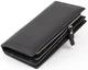 Кошелек портмоне женский ST Leather из натуральной кожи вертикальный на молнии с магнитом Черный 55686 - изображение 2