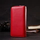 Женский кошелек-клатч ST Leather из натуральной кожи красный на молнии с двумя отделениями 55629 - изображение 9
