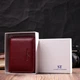 Женский кошелек ST Leather из натуральной кожи бордовый средний двойного сложения на молнии с монетницей 55875 - изображение 8