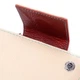 Женский кожаный кошелек ST Leather белый вертикальный средний на магните с монетницей 55535 - изображение 3