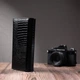 Жіночий шкіряний гаманець ST Leather чорний лакований з тисненням великий з монетницею 55558 - зображення 11