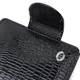 Женский лакированный кошелек ST Leather из натуральной кожи с тиснением черный 55656 - изображение 5