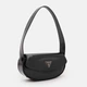 Сумка багет сідло жіноча маленька Guess Arnela HWNG94-96780-BLA Black (190231912231) - зображення 4