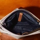 Мужской портфель из канваса и натуральной кожи для ноутбука 14 дюймов и документов А4, коньячный 68773 - изображение 8