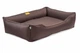 Лежак Harley and Cho Dreamer Brown Waterproof L 90x60 cm Коричневый Влагостойкий для собак (HC-003100482) - изображение 3