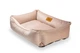 Лежак Harley and Cho Dreamer Velur Pudra S 60x45 cm Пудровий для собак та котів (HC-003102553) - зображення 2