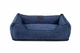Лежак Harley and Cho Dreamer Denim Velvet S 60x45 cm Синій для собак та котів (3102674) - зображення 2
