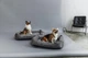 Лежак Harley and Cho Dreamer Gray Velvet XХL 120x80 cm Сірий для собак (HC-003100098) - зображення 12