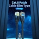 Патч корд Vention Cat.8 SFTP 3м Black Slim Type (IKIBI) - изображение 2