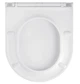 Унитаз подвесной безободковый Kroner Harz WHI493736 RIMLESS с сиденьем Slim Duroplast / Soft-close / Quick relase (KH493736WHIR) (CV029609) - изображение 9