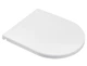 Унитаз подвесной безободковый Kroner Harz WHI493736 RIMLESS с сиденьем Slim Duroplast / Soft-close / Quick relase (KH493736WHIR) (CV029609) - изображение 8