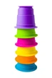 Тактильная игрушка Fat Brain Toys Suction Kupz Мягкие чашки 6 штук (FA183-1) - изображение 2