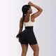 Утягивающие корректирующие шорты с корсетом на поясе Slim L/XL (76-86см) черные - изображение 3