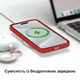 Чохол Kassel Silicone Full Case Protective для iPhone 15 з мікрофіброю червоний Red - зображення 8