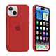 Чохол Kassel Silicone Full Case Protective для iPhone 15 з мікрофіброю червоний Red - зображення 1