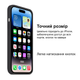 Чохол Kassel Silicone Full Case Protective для iPhone 13 Pro з мікрофіброю темно-сірий Charcoal Gray - зображення 7