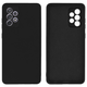Чохол Silicone case для Samsung A72 (25) Black чорний - зображення 1