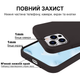 Чехол Kassel Silicone Full Case Protective для iPhone 14 Pro с микрофиброй темно-серый Cocoa - изображение 4