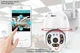Камера видеонаблюдения PTZ N4 WIFI 4MP с беспроводным подключением и ночным видением - изображение 7