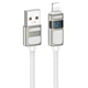 Зарядный кабель USB Lightning для iPhone / Провод шнур Юсб Лайтнинг для зарядки айфона Apple устройств 1,2м UL1 - изображение 1