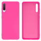 Чохол Silicone case Camera Protective для Xiaomi Mi 9 Lite (21) яскраво-рожевий Shiny Pink - зображення 1