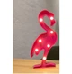 Светильник настольный декоративный ночник Toys Lamp Фламинго 3D розовый на батарейках - изображение 5