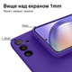 Чохол Silicone case Camera Protective для Xiaomi Redmi Note 13 4G (07) фіолетовий Ultraviolet - зображення 6