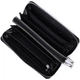 Женский кожаный кошелек на две молнии SТ AE 238-2 Black - изображение 3