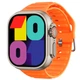 Умные смарт часы XO M10 Ultra 9th Smart Watch наручные смарт-часы с функцией приема звонков оранжевые - изображение 1