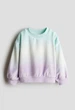 Свитшот плюшевый светло-бирюзовый H&M 110-116см (400099461) - изображение 1