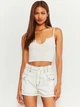 Джинсовые шорты женские Tally Weijl Sshcobello-AZ 34 Молочные (7612959940257) - изображение 3