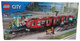 Zestaw klockow Lego City Tramwaj miejski ze stacja 811 elementow (60423) (955555908299447) - Outlet - obraz 2