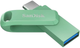 Флеш пам'ять USB SanDisk Ultra Dual Drive GO 256GB USB Type-C/A Absinthe Green (0619659203924) - зображення 3