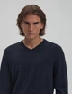 Свитер мужской Diverse VNECK XL Синий меланж (5902598936301) - изображение 2