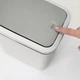 Мусорное ведро с крышкой MVM BIN-04 6L GRAY - изображение 2
