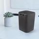 Мусорное ведро настольное с крышкой MVM BIN-06 2L ANTHRACITE - изображение 1