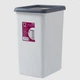 Мусорное ведро без крышки MVM BIN-02 12L GRAY - изображение 5