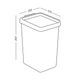 Мусорное ведро без крышки MVM BIN-02 12L GRAY - изображение 6