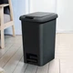 Мусорное ведро с крышкой и педалью MVM BIN-01 30L ANTHRACITE - изображение 4