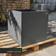 Вазон бетонний RealBeton Квадратний Д500мм х Ш500мм х В500мм графіт - зображення 3
