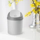 Ведро для мусора с крышкой MVM BIN-10 1.6L GRAY - изображение 4