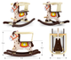 Деревянная лошадка-качалка Milly Mally Lucky 12 Brown (mm-5600) - изображение 7