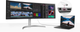 Монитор геймерский 49" 144Hz LG UltraWide 49WQ95C-W Dual безрамочный изогнутый - изображение 11