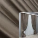 Комплект готовых штор VR-Textil Бархат № 1655ш Какао 150х290 см 2 шт (33-0491) - изображение 1