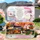 Дитячий конструктор - міні румбокс у шухляді Battoom CHERRY BLOSSOMS ляльковий будиночок / збірний інтер'єрний конструктор DIY з фігурками та підсвіткою (97899787) - зображення 5