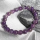 Жіночий Браслет Violet з натурального каменю Аметист - 18 см - зображення 1